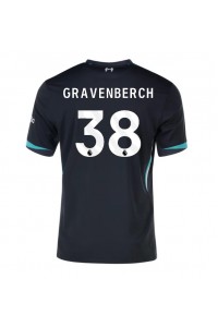 Liverpool Ryan Gravenberch #38 Fotballdrakt Borte Klær 2024-25 Korte ermer